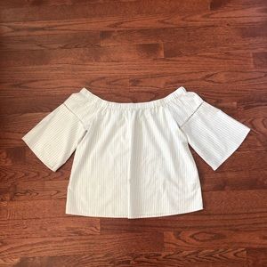Off-the-shoulder Abercrombie & Fitch Top